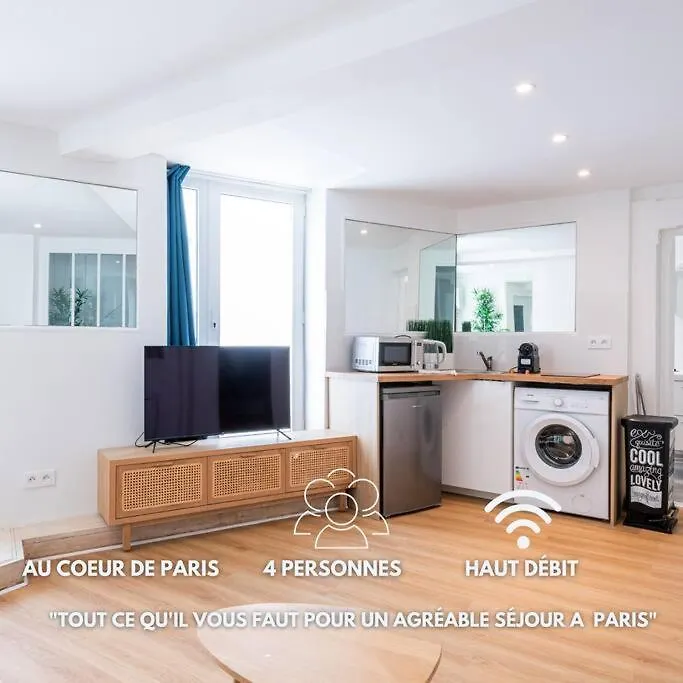 Apartamento Le Pacino - Appartement 1 Chambre - Invalides Tour Eiffel -4 Personnes Paris França